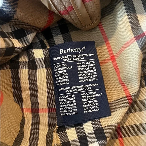 Burberry Tan Trench Coat for Men - Picture 8 of 9